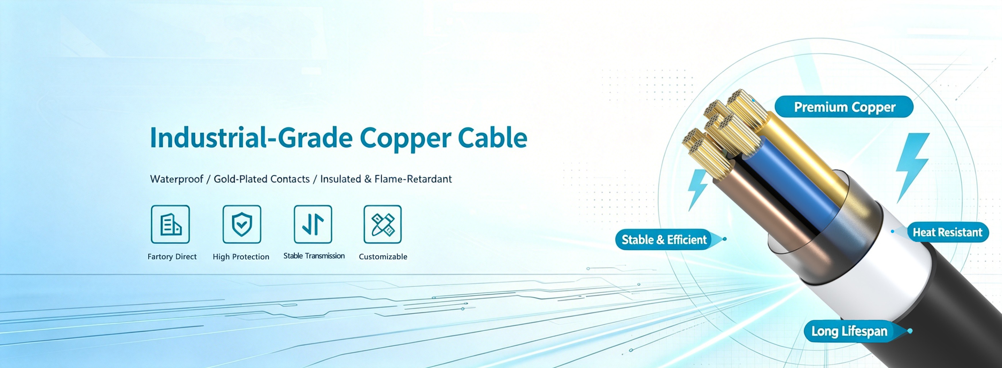 Yansheng Industrial Waterproof Connectors